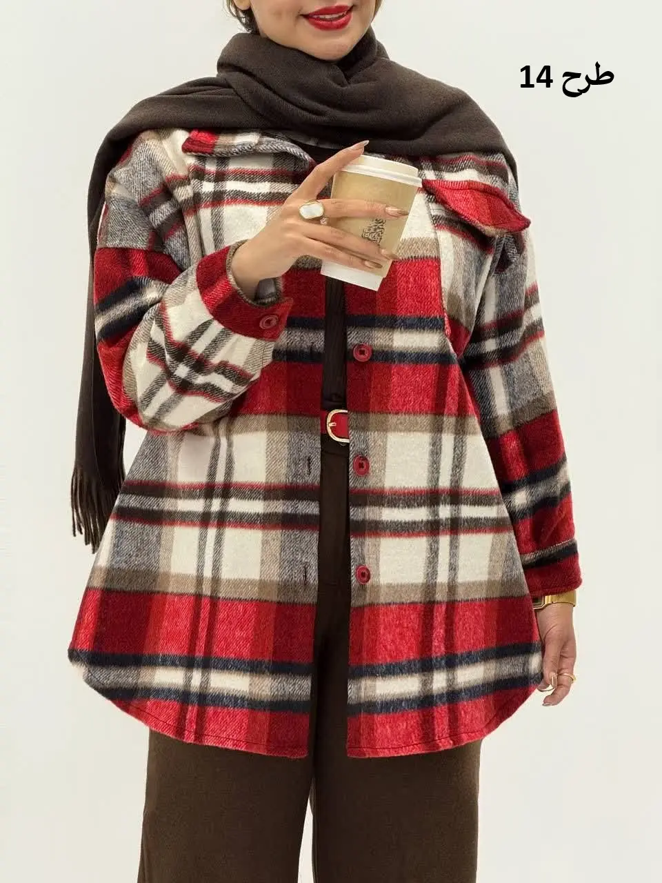 3562-شکت چهارخونه وانیل